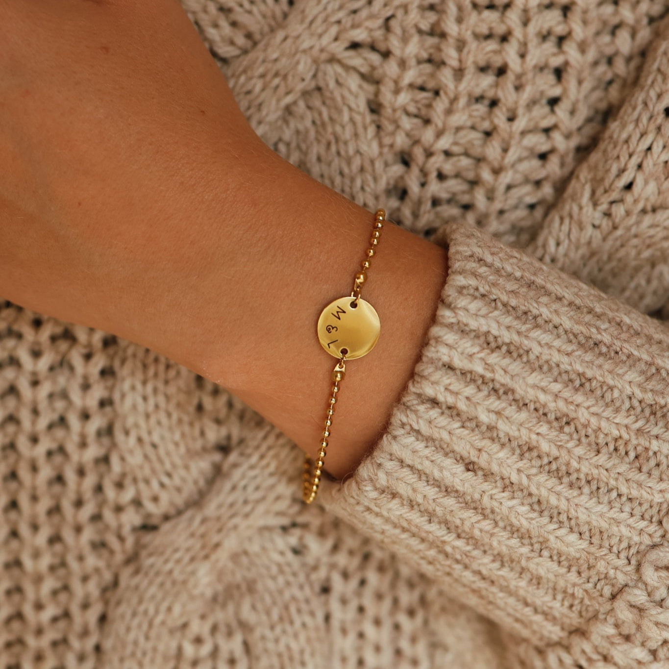 Persónulegt diskarmband You & Me