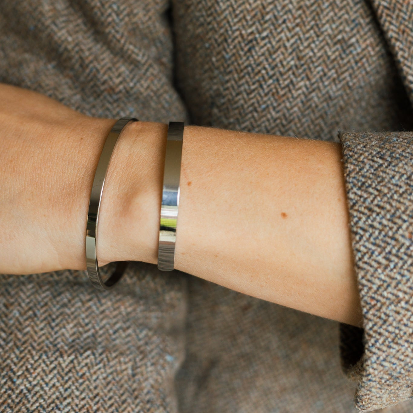 Persónulegt Opið armband 6mm