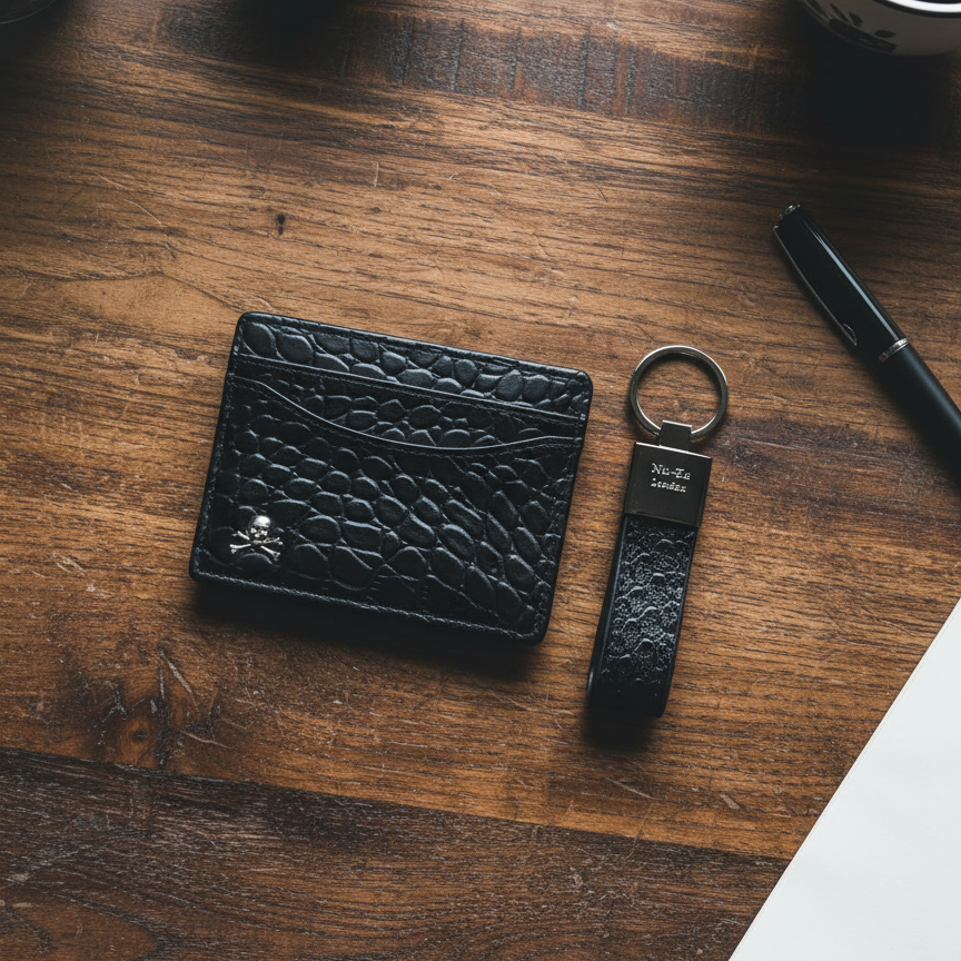 Kortaveski og lyklakippa Ma-Ga London + ÚR FRÍ GJÖF