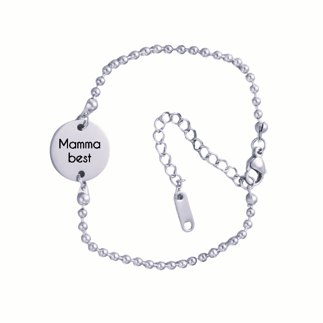 Mamma best diskarmband