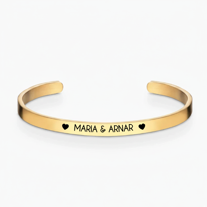 Ástararmband - opið armband