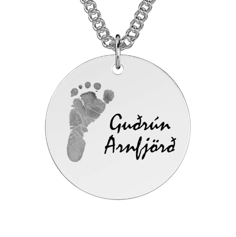 Nýburi -fóta og handprent