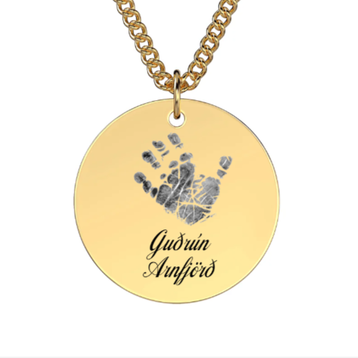 Nýburi -fóta og handprent