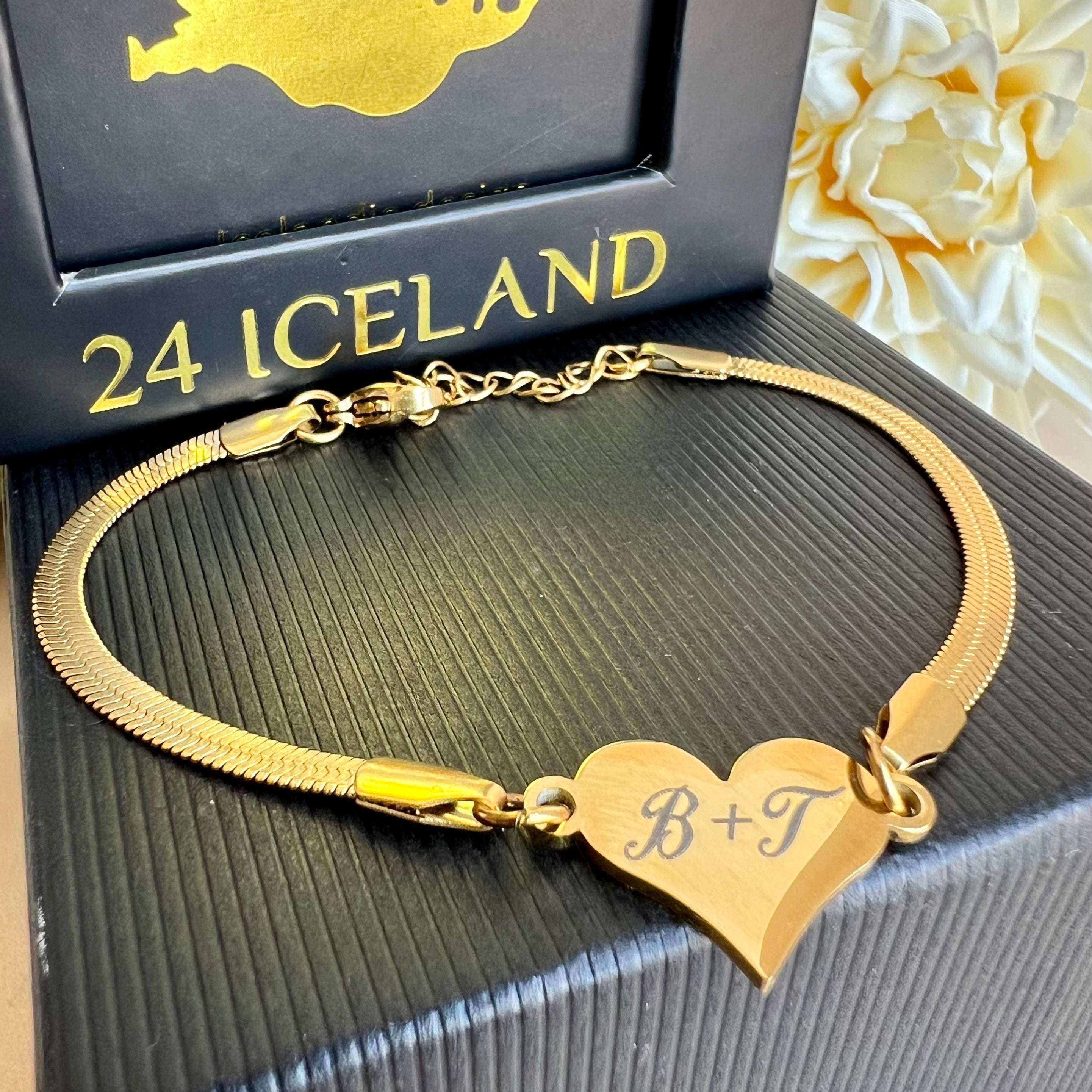 Hjarta armband 24 Iceland