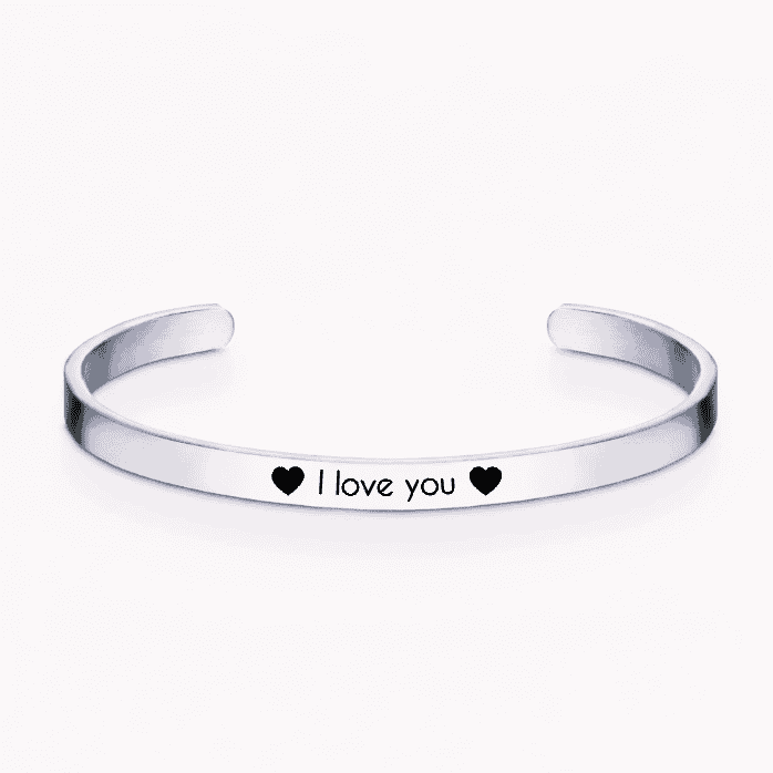 I love you - opið armband 24 Iceland