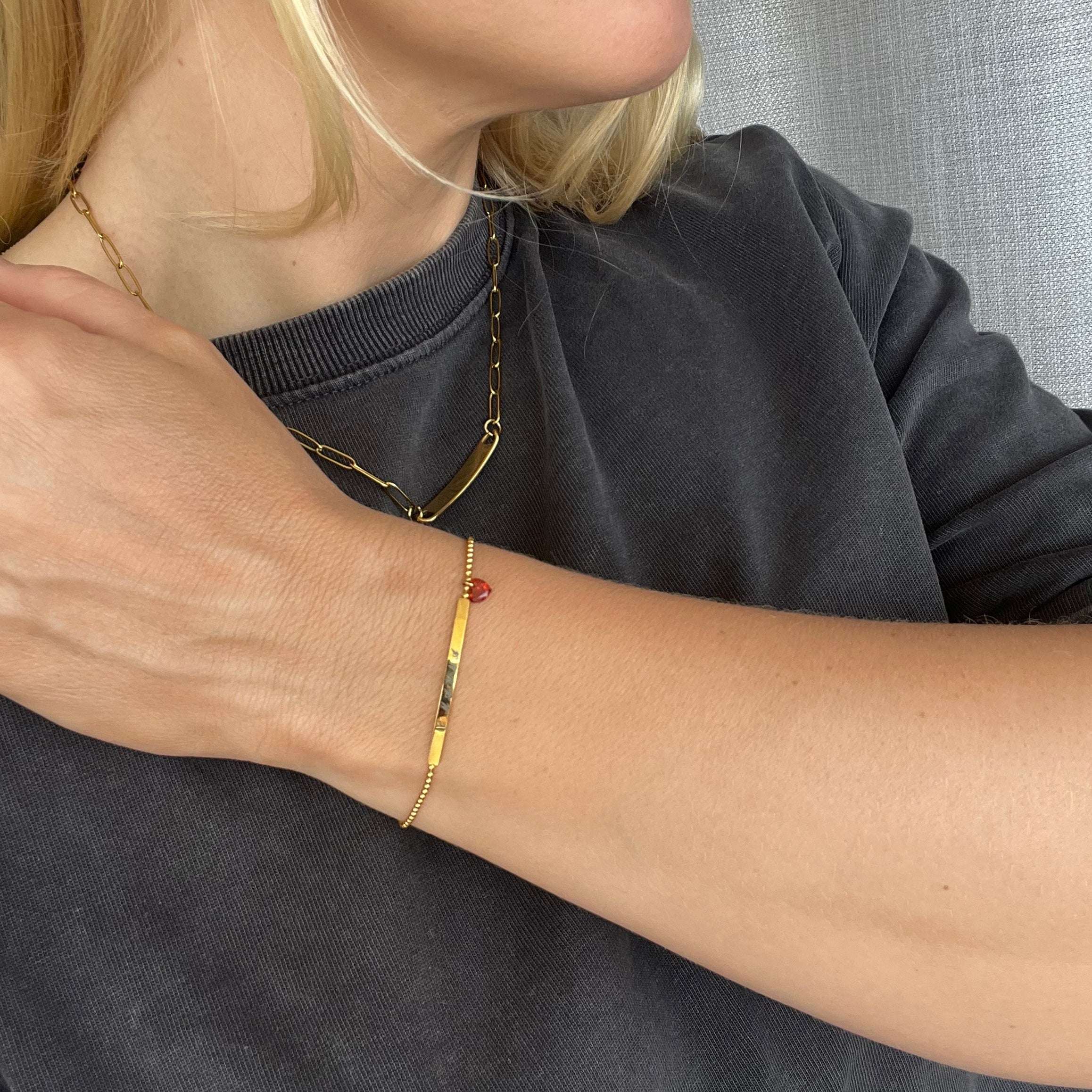 Persónulegt fínt armband 24 Iceland