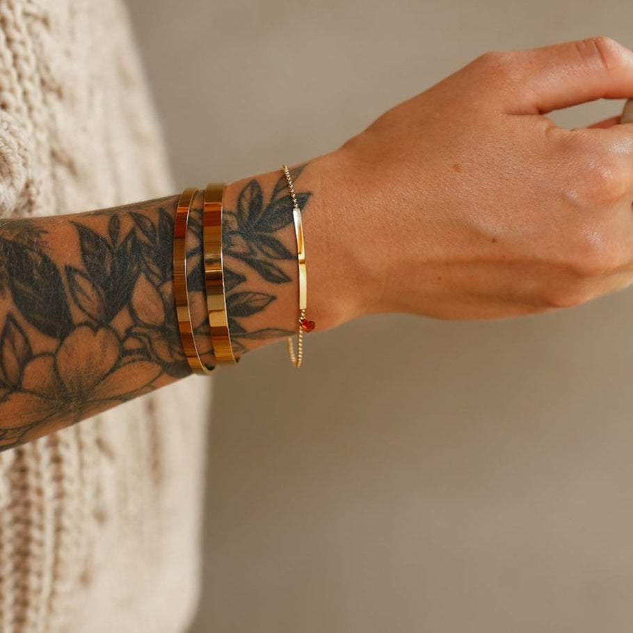 Persónulegt Opið armband