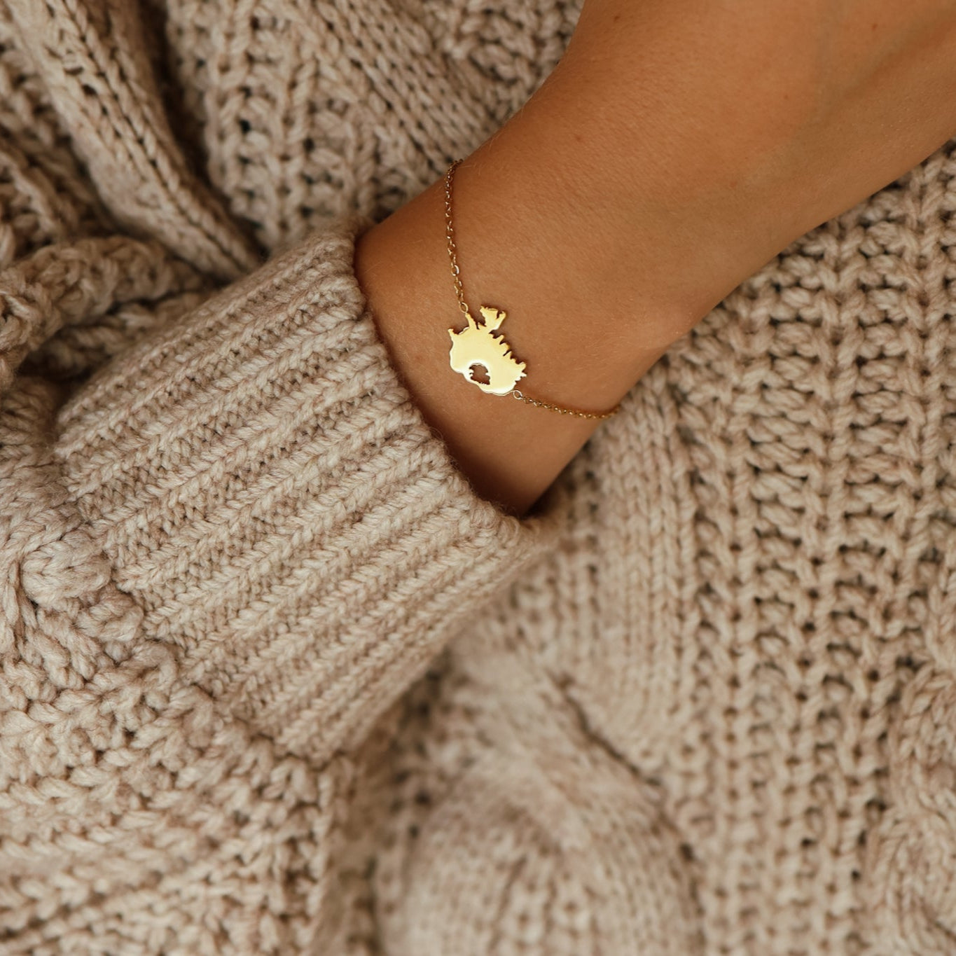 Ísland armband