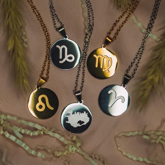 Zodiac signs necklace