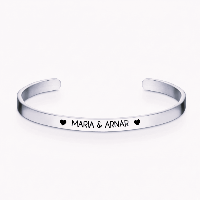 Ástararmband - opið armband