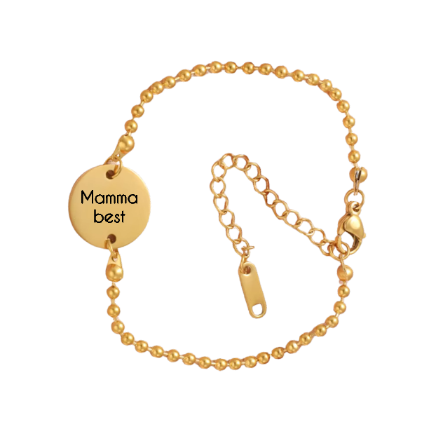 Mamma best diskarmband