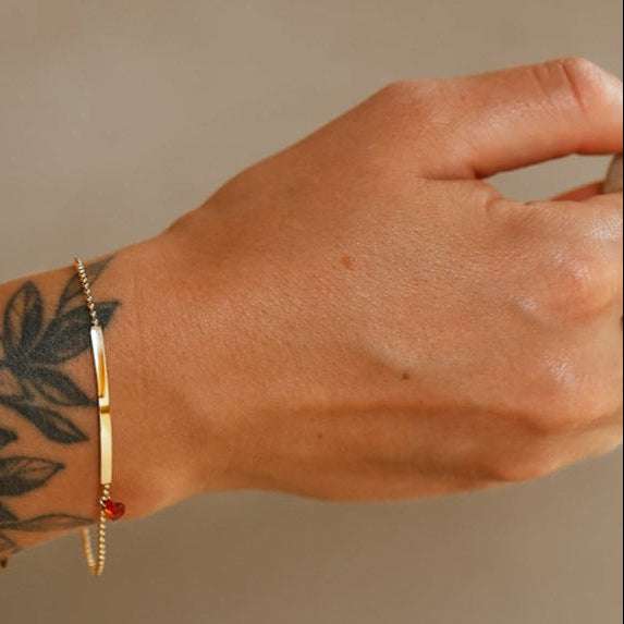 Persónulegt fínt armband 24 Iceland
